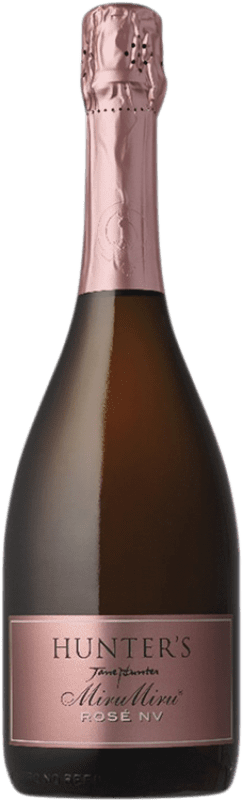 43,95 € Бесплатная доставка | Розовое игристое Hunter's Miru Miru брют Молодой Новая Зеландия Pinot Black, Chardonnay, Pinot Meunier бутылка 75 cl