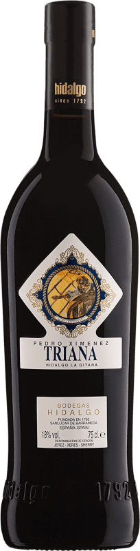13,95 € Kostenloser Versand | Likörwein La Gitana Triana D.O. Jerez-Xérès-Sherry Andalucía y Extremadura Spanien Pedro Ximénez Flasche 75 cl