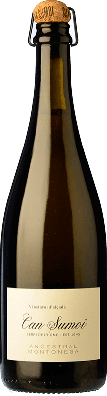 17,95 € 免费送货 | 白起泡酒 Can Sumoi Ancestral D.O. Penedès 加泰罗尼亚 西班牙 Parellada Montonega 瓶子 75 cl