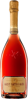 17,95 € 送料無料 | ロゼスパークリングワイン Agustí Torelló Rosat Brut 予約 D.O. Cava カタロニア スペイン Trepat ボトル 75 cl