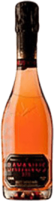 8,95 € Envio grátis | Espumante Rosé Agustí Torelló Bayanus 375 Brut — Bruto Reserva D.O. Cava Catalunha Espanha Trepat Meia Garrafa 37 cl