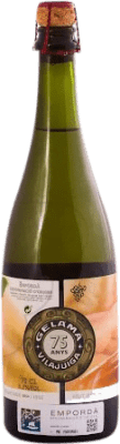 11,95 € 免费送货 | 白起泡酒 Gelamà Brut Nature 年轻的 D.O. Empordà 加泰罗尼亚 西班牙 Macabeo 瓶子 75 cl