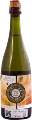 12,95 € Envoi gratuit | Vin Mousseux Blanc Gelamà Brut Nature Jeune D.O. Empordà Catalogne Espagne Macabeo — Macabeu 75 cl
