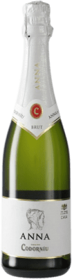 8,95 € Free Shipping | White sparkling Codorníu Anna Brut Reserve D.O. Cava Catalonia Spain Macabeo, Xarel·lo, Chardonnay, Parellada Half Bottle 37 cl
