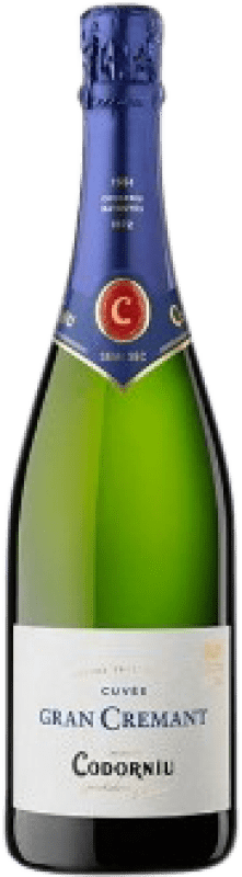 7,95 € Spedizione Gratuita | Spumante Bianco Codorníu Gran Cremant Semiseco — Semisecco D.O. Cava Catalogna Spagna Macabeo, Xarel·lo, Parellada 75 cl