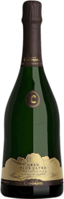 24,95 € Envio grátis | Espumante branco Codorníu Gran Plus Ultra Brut Nature Reserva D.O. Cava Catalunha Espanha Chardonnay, Parellada Garrafa 75 cl