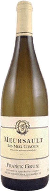 87,95 € Бесплатная доставка | Белое вино Franck Grux Meursault Les Meix Chavaux Crianza — Крианса A.O.C. Bourgogne Франция Chardonnay — Шардоне Бутылка 75 cl