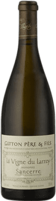 59,95 € Envio grátis | Vinho branco Gitton La Vigne du Larrey Crianza A.O.C. Sancerre França Sauvignon Branca Garrafa 75 cl