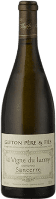 63,95 € Free Shipping | White wine Domaine Gitton La Vigne du Larrey Aged A.O.C. Sancerre France Sauvignon White Bottle 75 cl