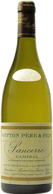 31,95 € Spedizione Gratuita | Vino Bianco Domaine Gitton L'amiral Crianza — Invecchiato in Botte A.O.C. Sancerre Francia Sauvignon 75 cl