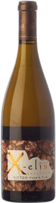 35,95 € Бесплатная доставка | Белое вино Gitton X-elis старения A.O.C. Sancerre Франция Sauvignon White бутылка 75 cl