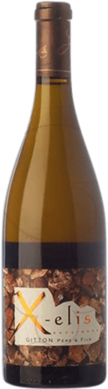 35,95 € Spedizione Gratuita | Vino bianco Gitton X-elis Crianza A.O.C. Sancerre Francia Sauvignon Bianca Bottiglia 75 cl
