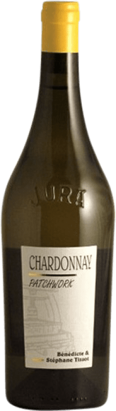 28,95 € Envío gratis | Vino blanco Tissot Patchwork Crianza A.O.C. Arbois Francia Chardonnay Botella 75 cl