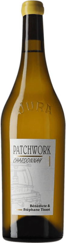 42,95 € Spedizione Gratuita | Vino Bianco Tissot Patchwork Crianza — Invecchiato in Botte A.O.C. Arbois Francia Chardonnay 75 cl