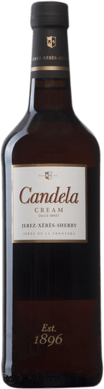 8,95 € Бесплатная доставка | Крепленое вино Lustau Candela Cream D.O. Jerez-Xérès-Sherry Андалусия Испания Palomino Fino, Pedro Ximénez бутылка 75 cl