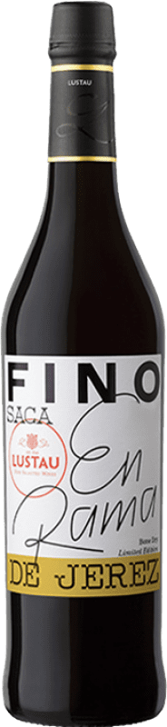 19,95 € 送料無料 | 強化ワイン Lustau Fino 3 en Rama D.O. Jerez-Xérès-Sherry アンダルシア スペイン Palomino Fino ボトル Medium 50 cl