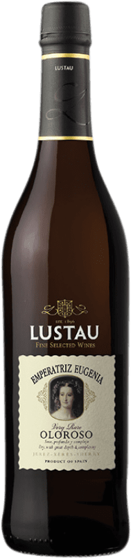 25,95 € Бесплатная доставка | Крепленое вино Lustau Emperatriz Eugenia Oloroso D.O. Jerez-Xérès-Sherry Андалусия Испания Palomino Fino бутылка Medium 50 cl