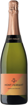 15,95 € Spedizione Gratuita | Spumante Bianco Mont-Ferrant D.O. Cava Catalogna Spagna Macabeo, Xarel·lo, Chardonnay, Parellada Organic — Bio 75 cl Americano