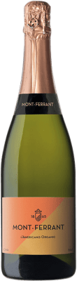 9,95 € Kostenloser Versand | Weißer Sekt Mont-Ferrant L'Americano Organic D.O. Cava Katalonien Spanien Macabeo, Xarel·lo, Chardonnay, Parellada Flasche 75 cl