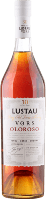 58,95 € Бесплатная доставка | Крепленое вино Lustau Oloroso VORS Very Old Rare Sherry D.O. Jerez-Xérès-Sherry Андалусия Испания Palomino Fino 30 Лет бутылка Medium 50 cl