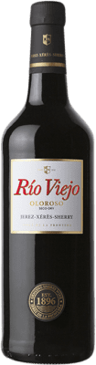14,95 € Kostenloser Versand | Likörwein Lustau Río Viejo Seco — Trocken Oloroso D.O. Jerez-Xérès-Sherry Andalusien Spanien Palomino Fino 75 cl