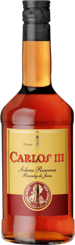 16,95 € Envio grátis | Brandy Conhaque Osborne Carlos III Espanha Garrafa 70 cl