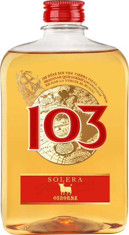 18,95 € Free Shipping | Liqueurs Osborne 103 Spain Hip Flask 1 L