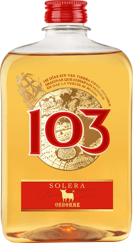 15,95 € Spedizione Gratuita | Liquori Osborne 103 Spagna Bottiglia Fiaschetta 1 L