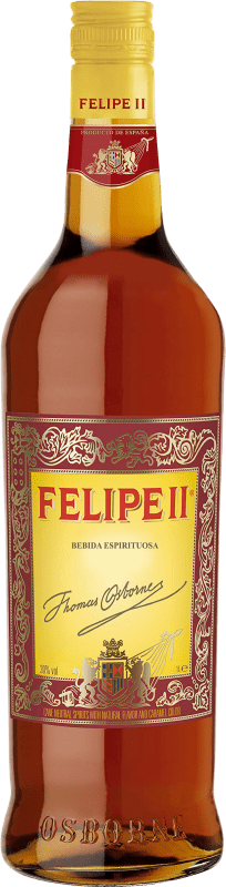 12,95 € Envío gratis | Licores Osborne Felipe II España Botella 1 L