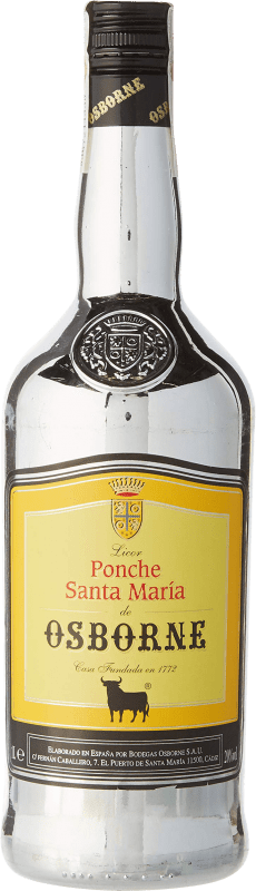 13,95 € Envio grátis | Licores Osborne Ponche Espanha 1 L