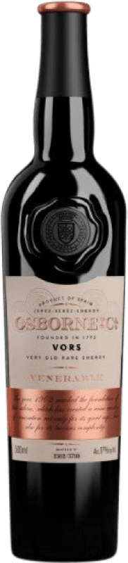 79,95 € Free Shipping | Fortified wine Osborne Capuchino Palo Cortado V.O.R.S. Very Old Rare Sherry D.O. Jerez-Xérès-Sherry Andalucía y Extremadura Spain Palomino Fino Medium Bottle 50 cl