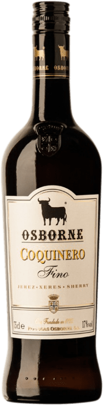 15,95 € Бесплатная доставка | Крепленое вино Osborne Coquinero Amontillado D.O. Jerez-Xérès-Sherry Andalucía y Extremadura Испания бутылка 75 cl