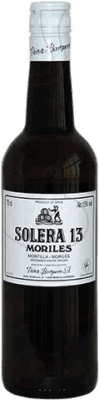 3,95 € Free Shipping | Fortified wine Pérez Barquero Solera 13 Fino D.O. Montilla-Moriles Andalucía y Extremadura Spain Pedro Ximénez Bottle 75 cl