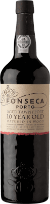 31,95 € Free Shipping | Fortified wine Fonseca Port Tawny I.G. Porto Porto Portugal Tempranillo, Touriga Franca, Touriga Nacional, Tinta Amarela, Tinta Cão, Tinta Barroca 10 Years Bottle 75 cl