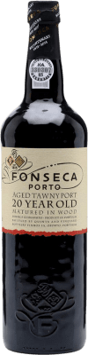 63,95 € Envío gratis | Vino Generoso Fortificado Fonseca Port Tawny I.G. Porto Oporto Portugal Tempranillo, Touriga Franca, Touriga Nacional, Tinta Amarela, Tinta Cão, Tinta Barroca 20 Años 75 cl