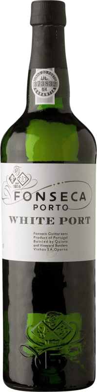9,95 € Envío gratis | Vino generoso Fonseca Port White I.G. Porto Oporto Portugal Malvasía, Godello, Rabigato Botella 75 cl