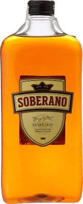 15,95 € Kostenloser Versand | Brandy González Byass Soberano Spanien Flachmann Flasche 1 L