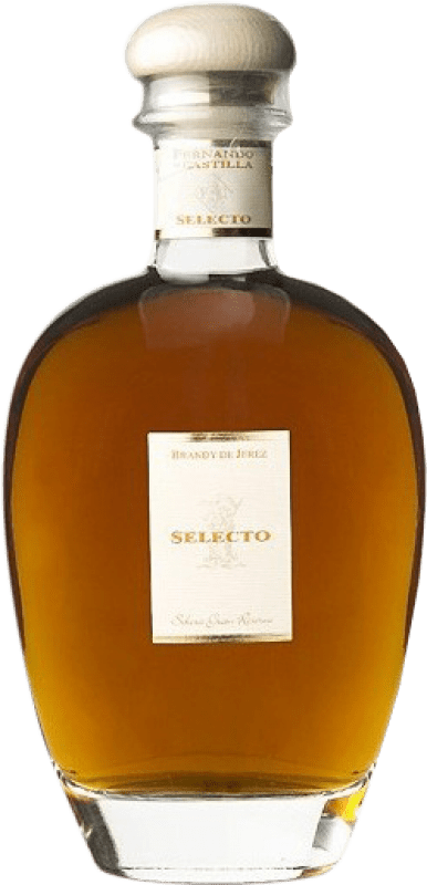131,95 € Envio grátis | Brandy Conhaque Fernando de Castilla Selecto Espanha 70 cl