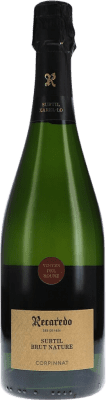 52,95 € Envío gratis | Espumoso blanco Recaredo Subtil Brut Nature Gran Reserva D.O. Cava Cataluña España Macabeo, Xarel·lo, Chardonnay Botella 75 cl