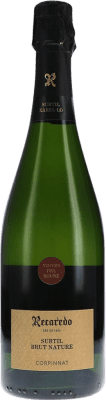 52,95 € Envío gratis | Espumoso Blanco Recaredo Subtil Brut Nature Gran Reserva D.O. Cava Cataluña España Macabeo, Xarel·lo, Chardonnay Eco — Ecológico 75 cl