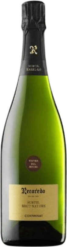49,95 € Envoi gratuit | Blanc mousseux Recaredo Subtil Brut Nature Grande Réserve D.O. Cava Catalogne Espagne Macabeo, Xarel·lo, Chardonnay Bouteille 75 cl