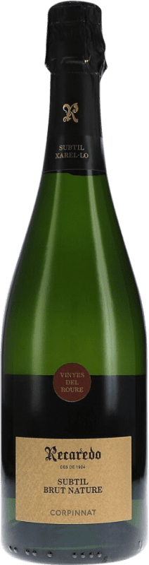 52,95 € 送料無料 | 白のスパークリングワイン Recaredo Subtil Brut Nature — ブリュット・ナチュール グラン・レセルバ D.O. Cava カタロニア スペイン Macabeo — マカベオ, Xarel·lo — チャレッロ, Chardonnay — シャルドネ Eco — エコ ビオ オーガニック 75 cl