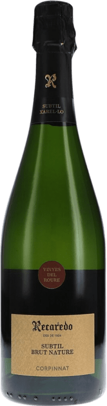 52,95 € Spedizione Gratuita | Spumante bianco Recaredo Subtil Brut Nature Gran Riserva D.O. Cava Catalogna Spagna Macabeo, Xarel·lo, Chardonnay Bottiglia 75 cl