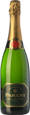 17,95 € 免费送货 | 白起泡酒 Parxet Brut Nature 预订 D.O. Cava 加泰罗尼亚 西班牙 Macabeo, Parellada, Pansa Blanca 瓶子 75 cl