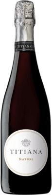 17,95 € Бесплатная доставка | Белое игристое Parxet Titiana Природа Брута Резерв D.O. Cava Каталония Испания Pansa Blanca бутылка 75 cl