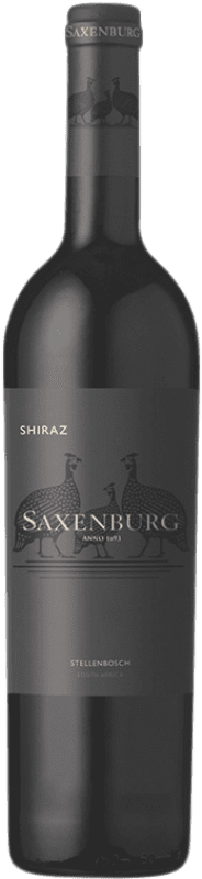 56,95 € Free Shipping | Red wine Saxenburg Shiraz I.G. Stellenbosch Stellenbosch South Africa Syrah Bottle 75 cl