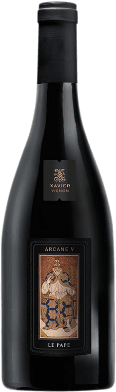 139,95 € 免费送货 | 红葡萄酒 Xavier Vignon Arcane V Le Pape A.O.C. Châteauneuf-du-Pape 普罗旺斯 法国 Garnacha — 歌海娜 75 cl