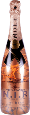 99,95 € Envio grátis | Espumante rosé Moët & Chandon N.I.R. Nectar Impérial Rosé Brut A.O.C. Champagne Champagne França Pinot Preto, Chardonnay, Pinot Meunier Garrafa 75 cl