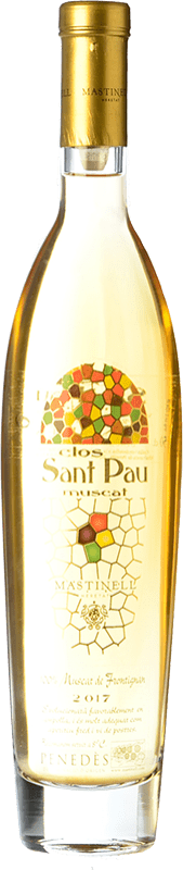 13,95 € Free Shipping | Fortified wine MasTinell Clos Sant Pau D.O. Penedès Catalonia Spain Muscat Medium Bottle 50 cl