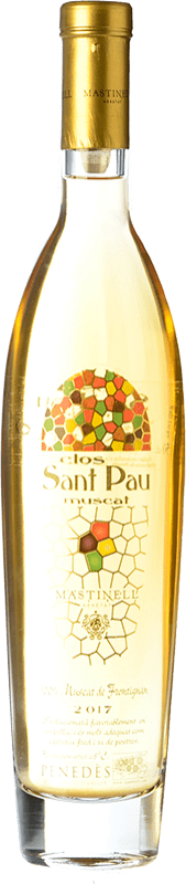 14,95 € 免费送货 | 加强葡萄酒 MasTinell Clos Sant Pau D.O. Penedès 加泰罗尼亚 西班牙 Moscato — 麝香葡萄 中瓶装 50 cl